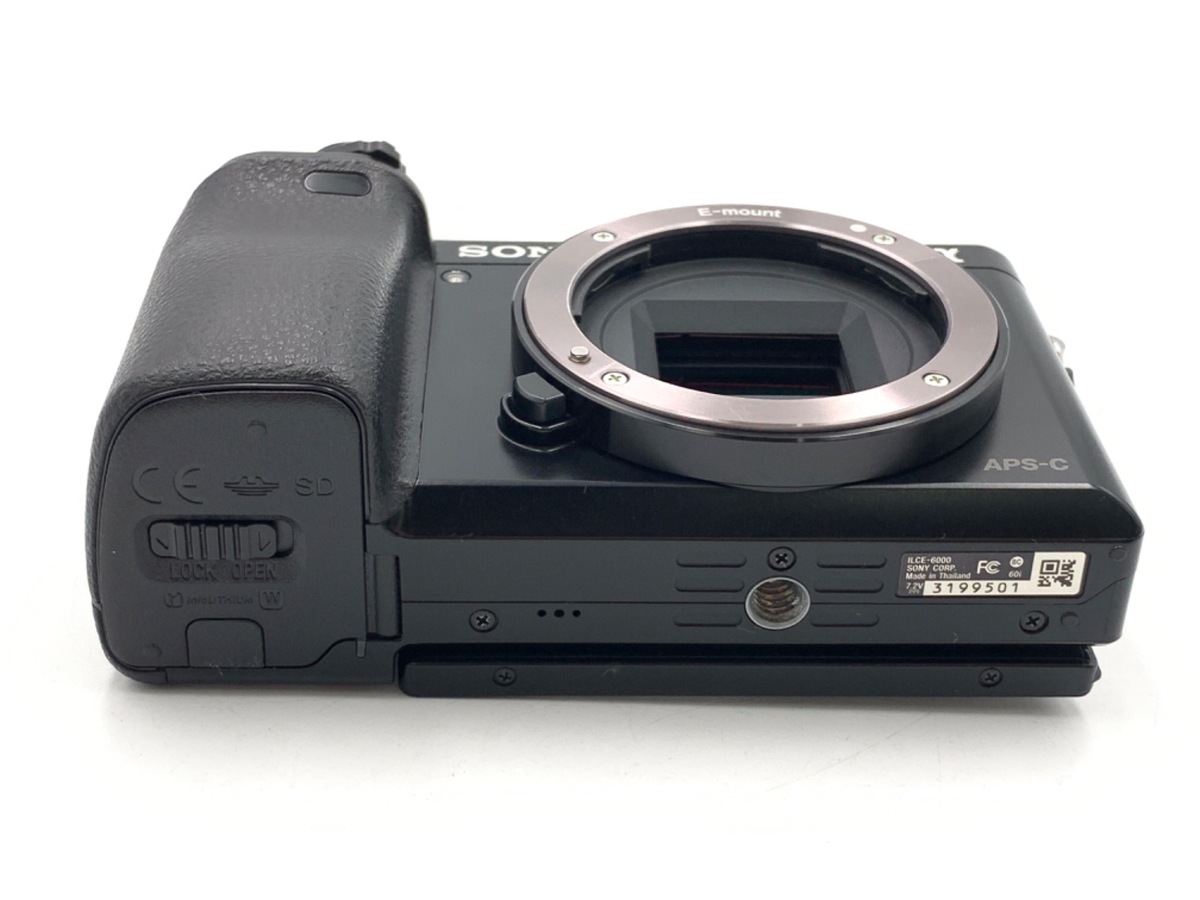 美品　SONY α6000 ボディILCE-6000 ブラック α6000 ミラーレス一眼カメラ ブラック ILCE-6000-B [ボディ単体] SONY