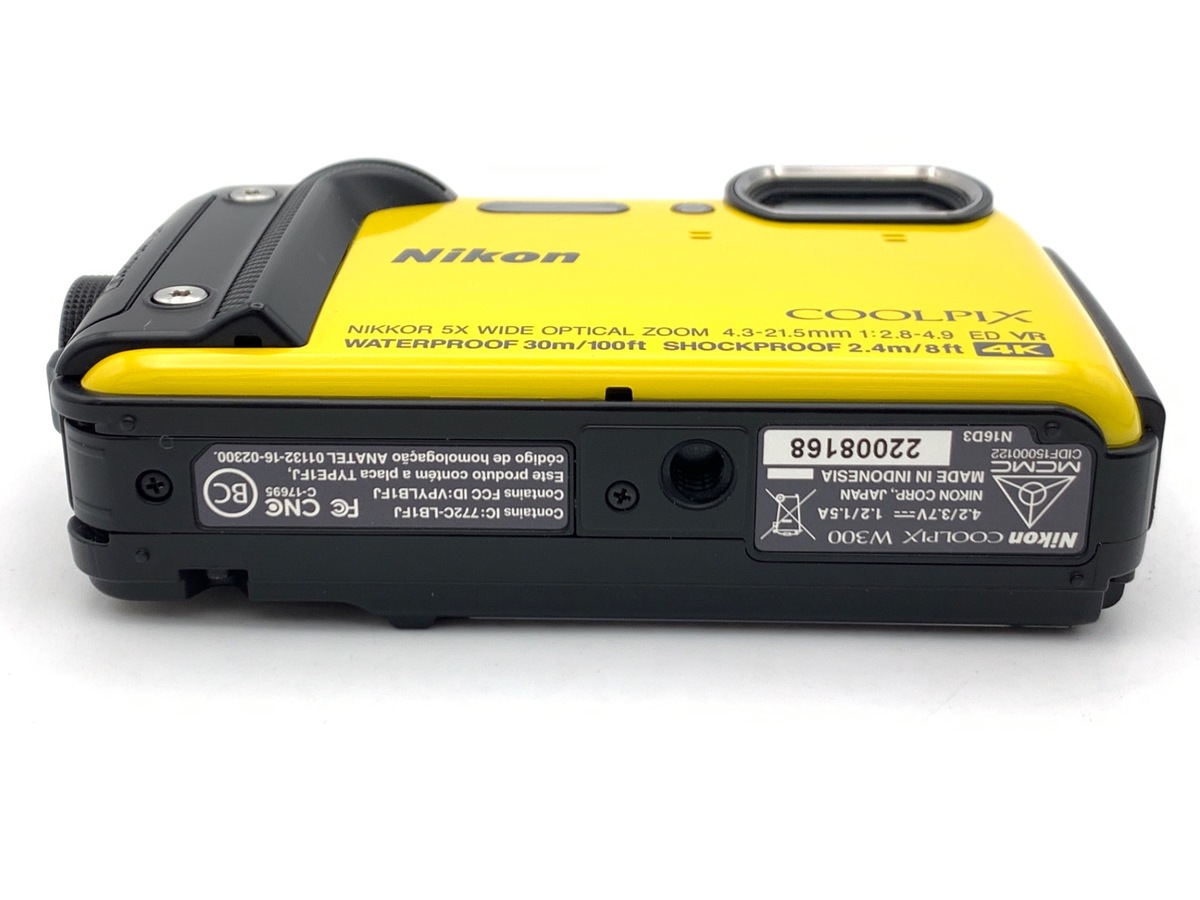 通販モノタロウ 美品 Nikon COOLPIX W300 防水 イエロー デジタル 