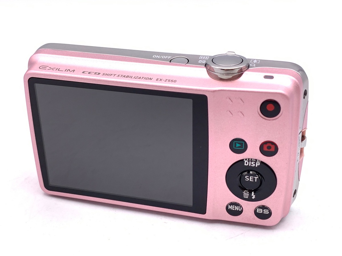 CASIO　EXILIM EX-Z550 ピンク　動作品　箱付き Casio EX-Z550 RD Digital Camera STANDARD EXILIM Red 26mm Wide