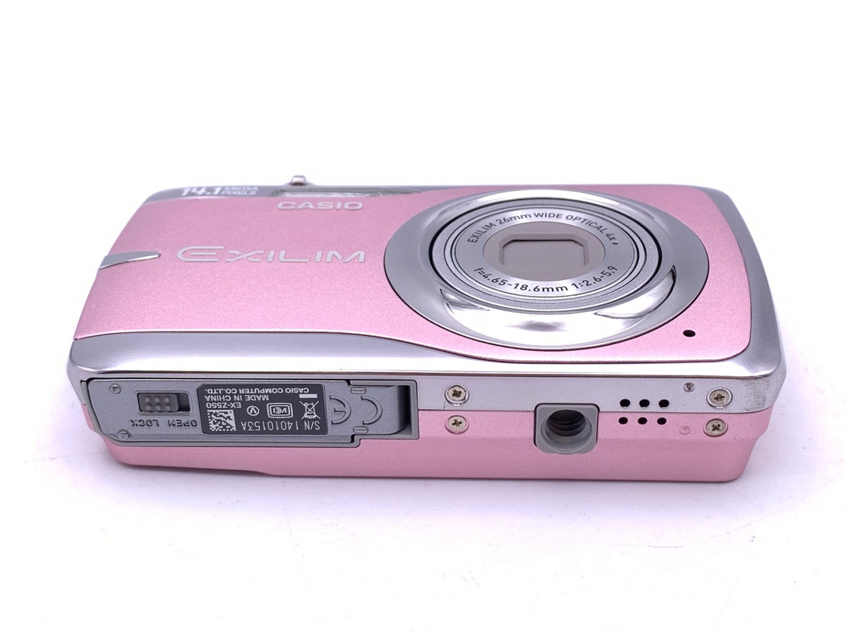 デジカメ　EX-Z550 パープル　ピンク　ジャンク品 中古：C(やや難あり)】カシオ EXILIM EX-Z550 ピンク | 2445040073689
