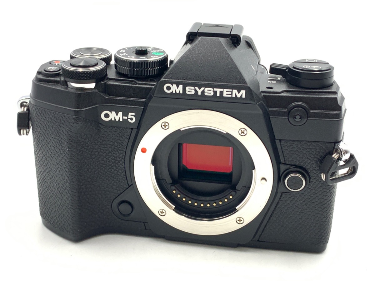 中古：A(美品)】OM SYSTEM OM-5 ボディ ブラック | 2445050032683