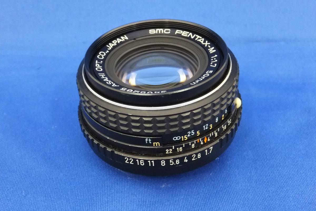 【中古】ペンタックス ME＋SMC PENTAX-M 1:1.7 50ｍｍ 中古：C(やや難あり)】ペンタックス smc PENTAX-M 50mm F1.7