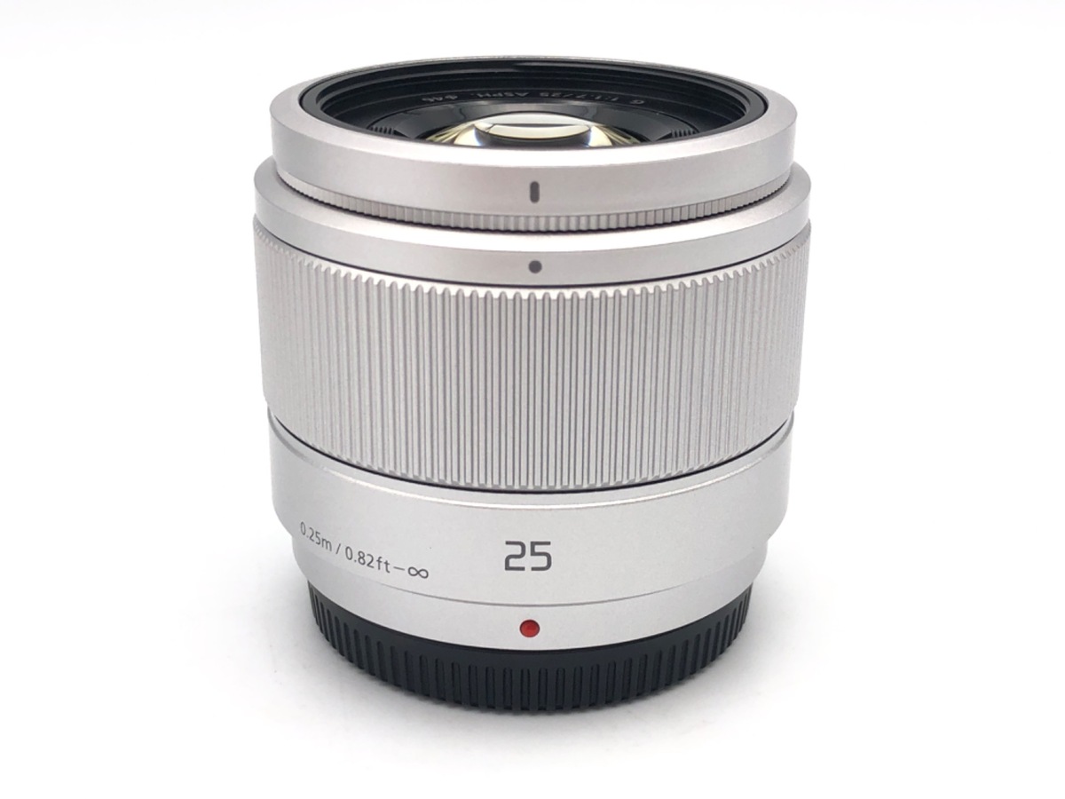 LUMIX G 25mm/F1.7 ASPH. H-H025-S [シルバー] 中古価格比較