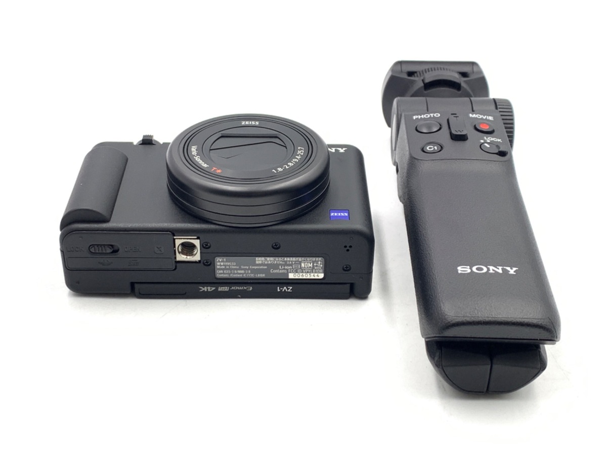 中古：AB(良品)】ソニー VLOGCAM ZV-1G B シューティンググリップ