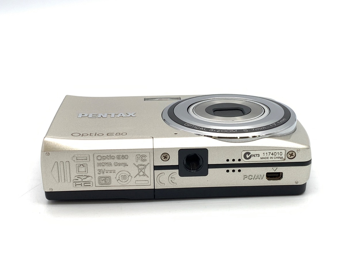 中古：B(並品)】ペンタックス OptioE80 シルバー | 2445050051806
