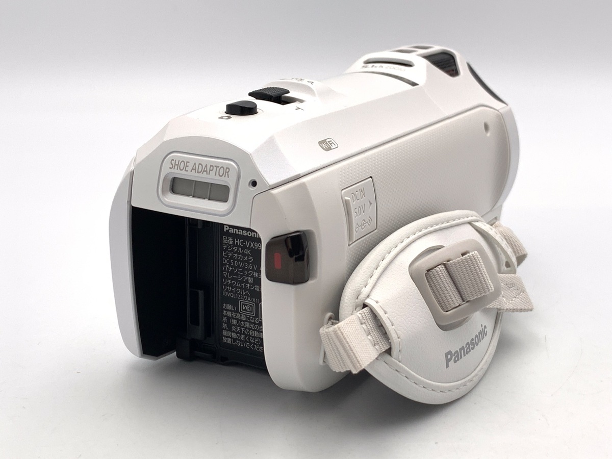 【中古】パナソニック デジタル4Kビデオカメラ HC-VX990M-W ホワイト