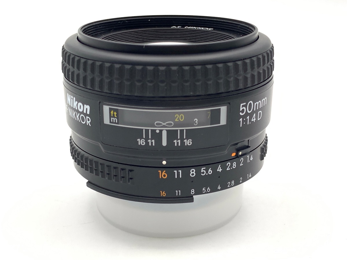 極美品 ニコン Ai AF Nikkor 50mm F1.4D 中古：B(並品)】ニコン Ai AF Nikkor 50mm F1.4D | 2445050054906