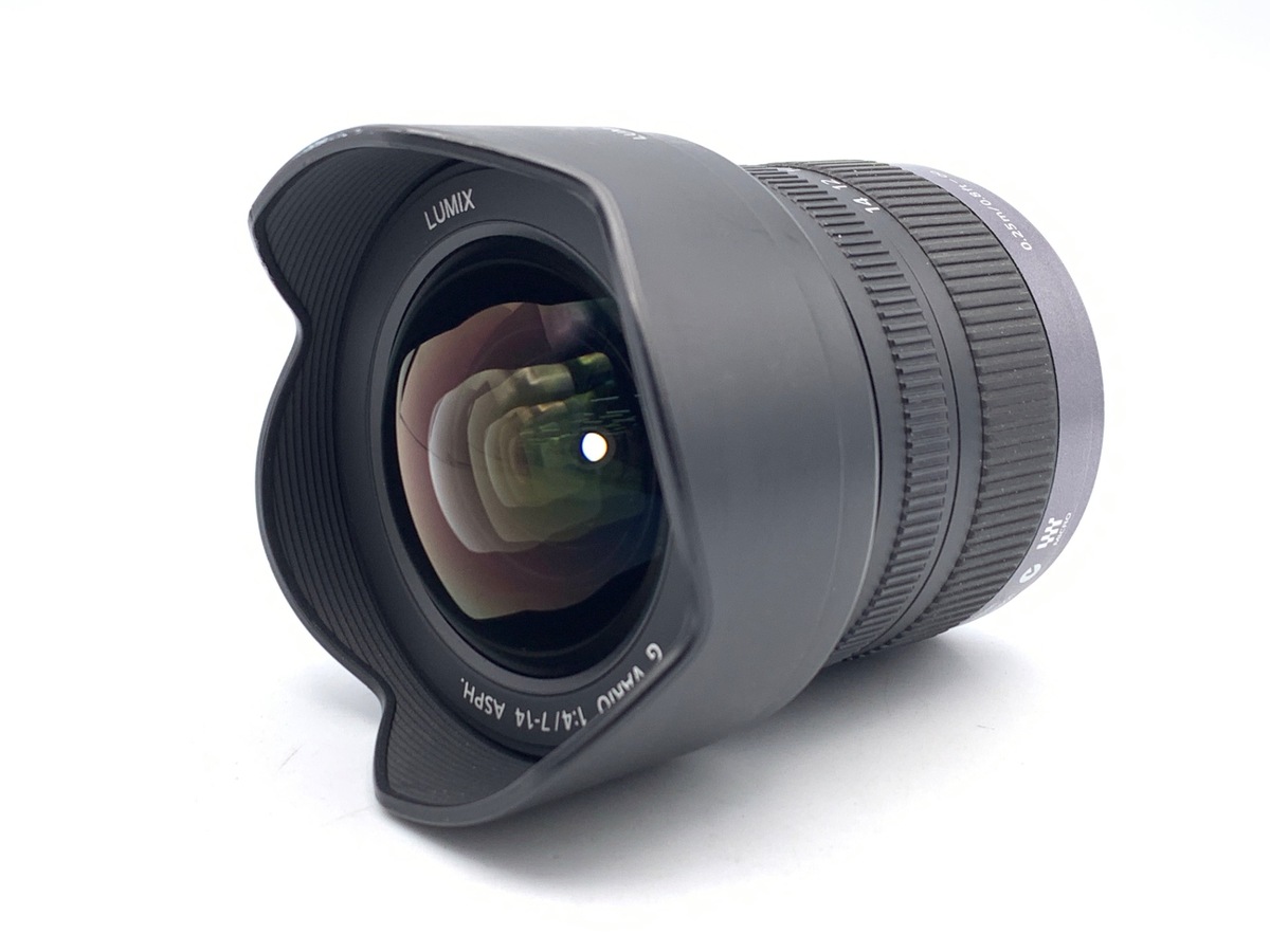 中古】パナソニック LUMIX G VARIO 7-14mm/F4.0 ASPH. [H-F007014