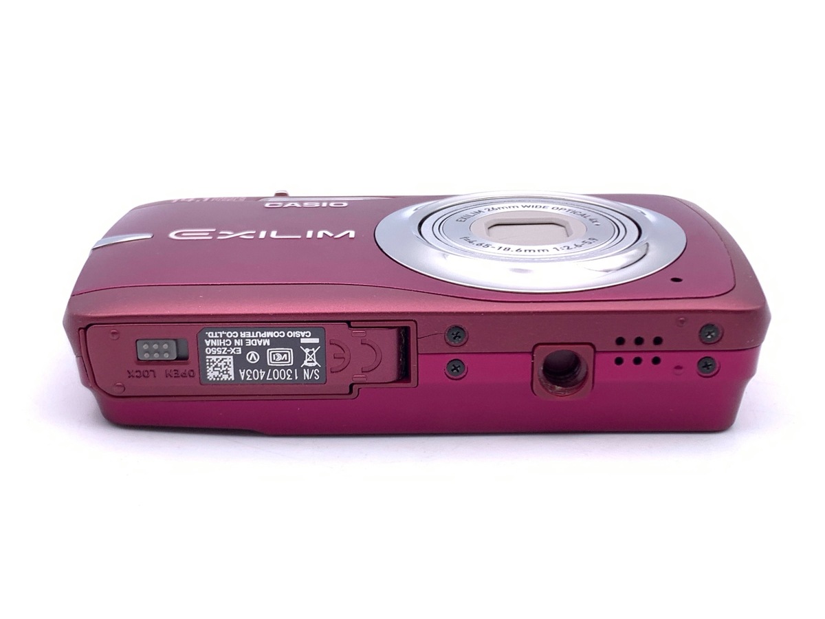 中古：B(並品)】カシオ EXILIM EX-Z550 レッド | 2445050056252