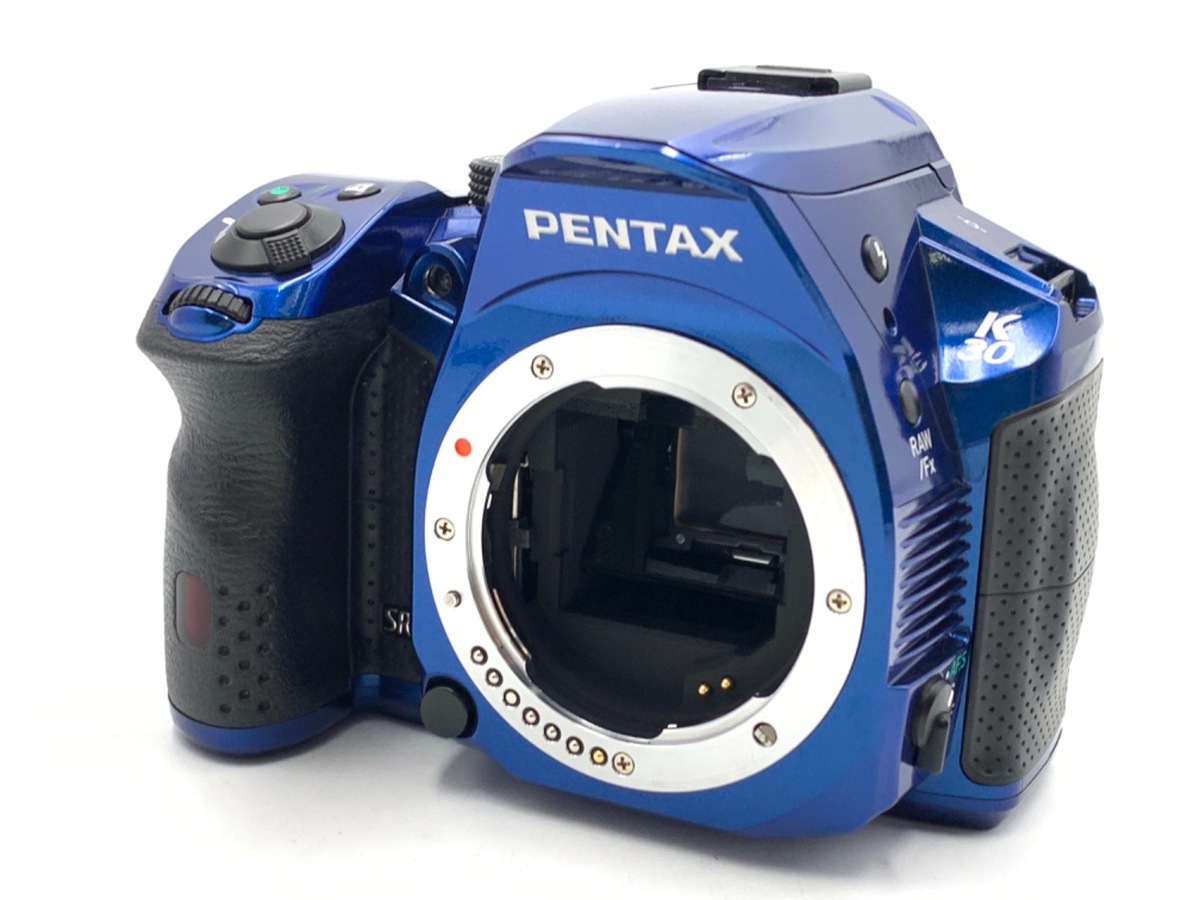 中古：AB(良品)】ペンタックス K-30 ボディ クリスタルブルー 