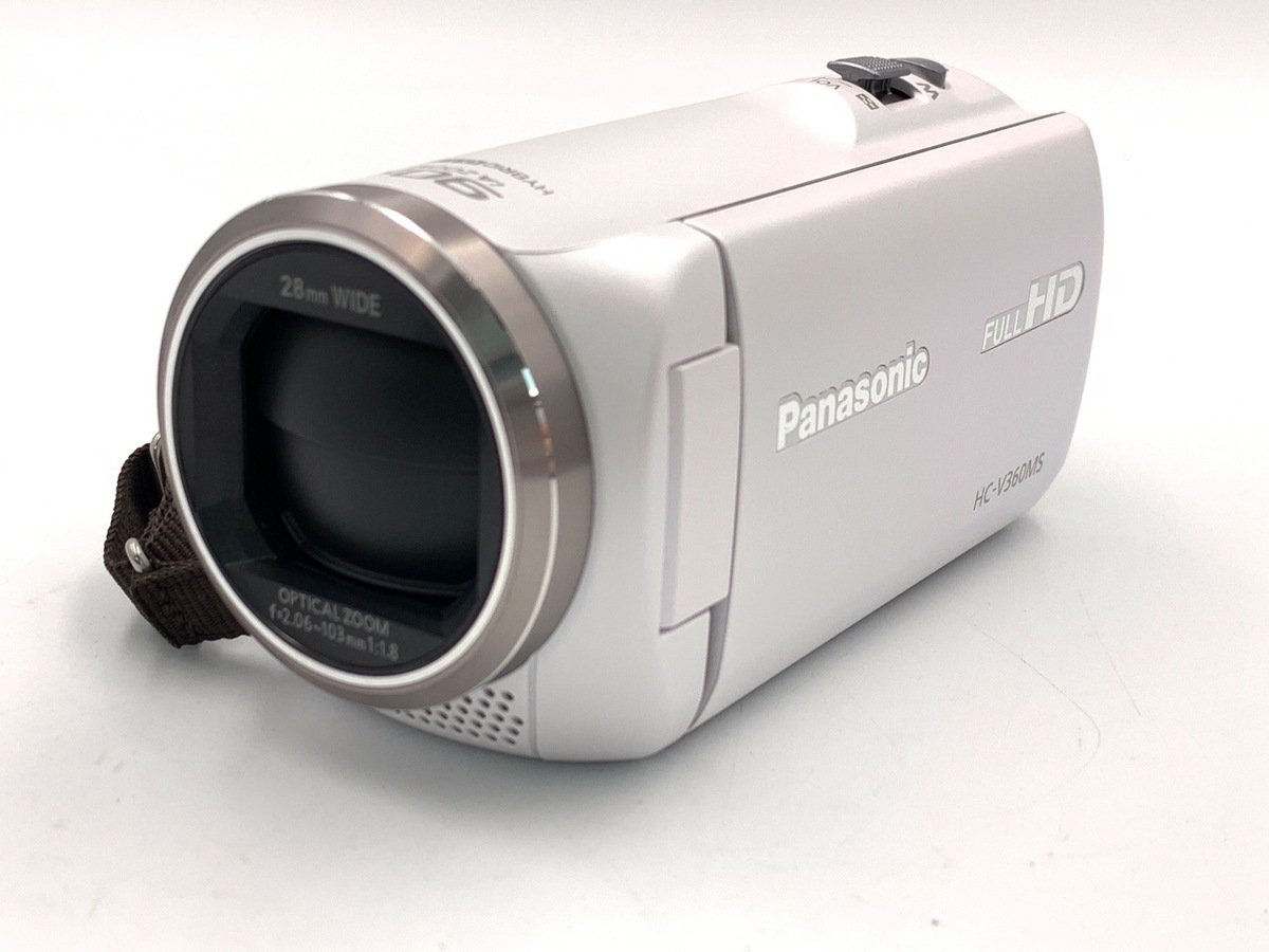中古：AB(良品)】パナソニック HC-V360MS-W ホワイト | 2445050079794
