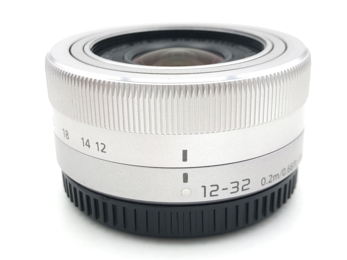 動作確認済 美品 LUMIX G 12-32mm シルバー Panasonic LUMIX G VARIO 12-32mm/F3.5-5.6 ASPH./MEGA O.I.S. H-FS12032-S