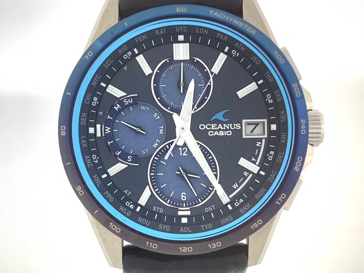 カシオ オシアナス ブルー OCW-T2600ALA-2AJR チタン Japan Indigo 1000本限定