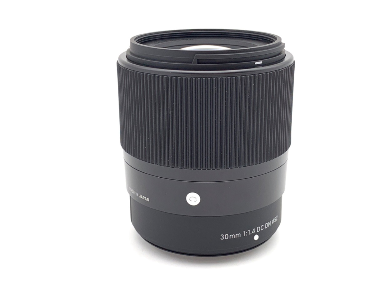 【新品同様】SIGMA 30mm F1.4 DC DN 富士フイルムX用 新品)SIGMA (シグマ) Contemporary 30mm F1.4 DC DN (フジ