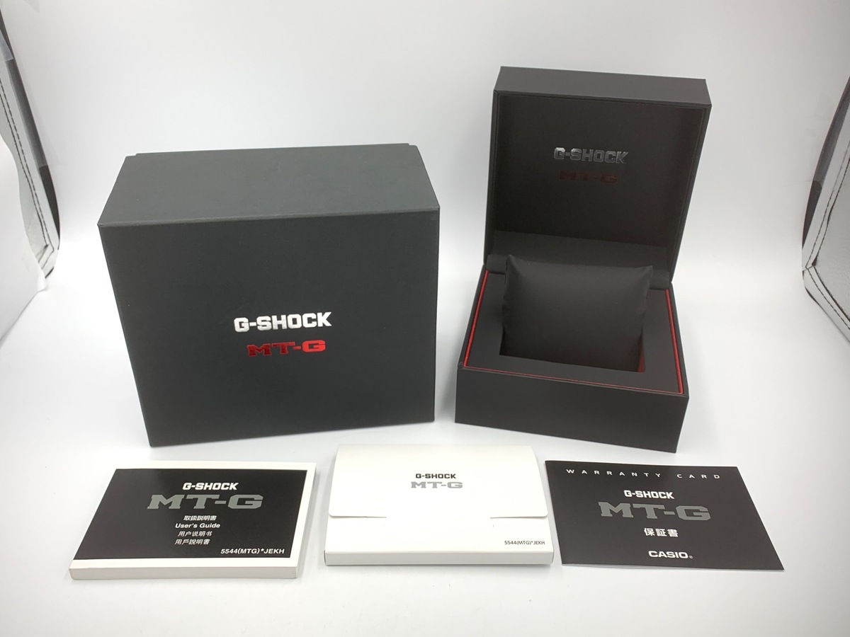 カシオ G-SHOCK ブラック MTG-B1000B-1AJF 樹脂｜カメラのキタムラ中古