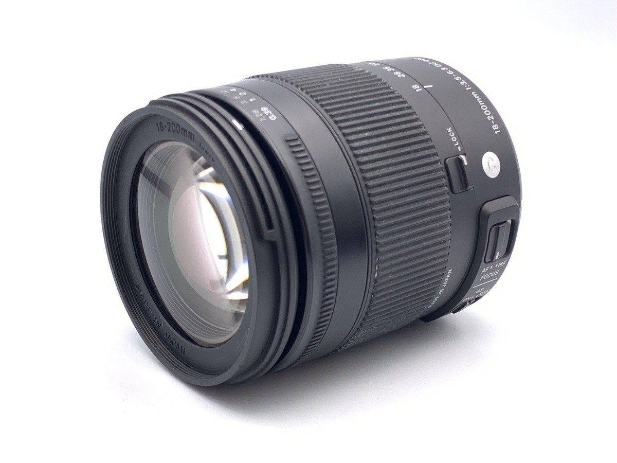 18-200/3.5-6.3 キヤノン DC MACRO OS HSM Contemporary