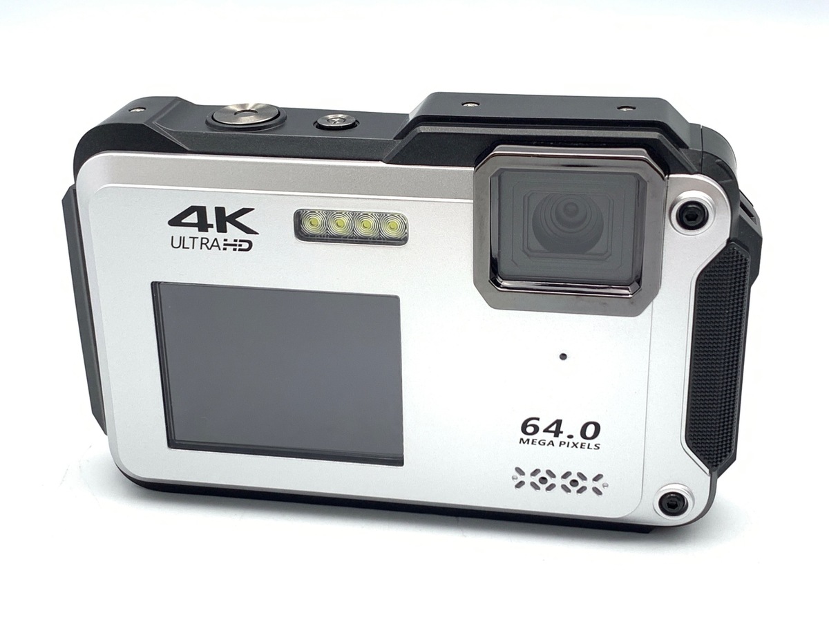 中古】Bluemake 防水コンパクトデジタルカメラ TT-WD1300 シルバー 
