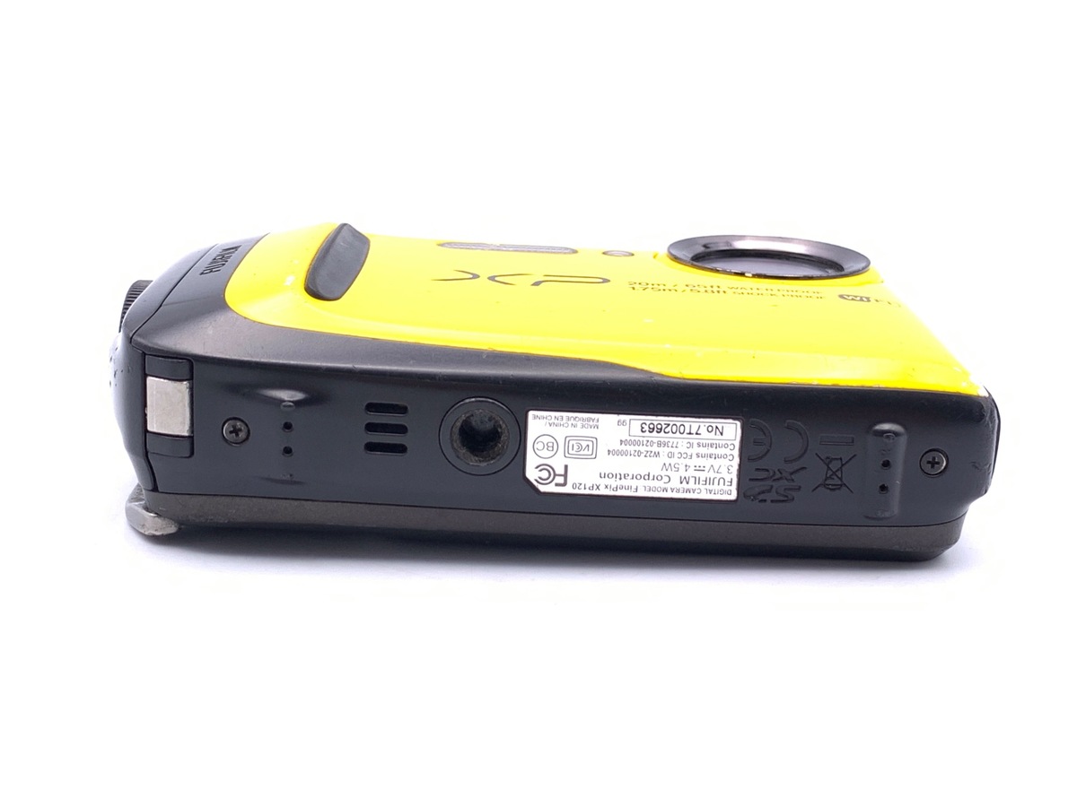 中古：B(並品)】フジフイルム FinePix XP120 イエロー | 2445100028376