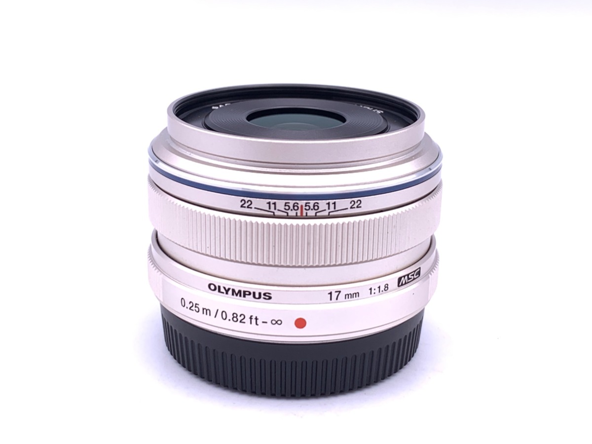 オリンパス M.ZUIKO DIGITAL 17mm F1.8 シルバー
