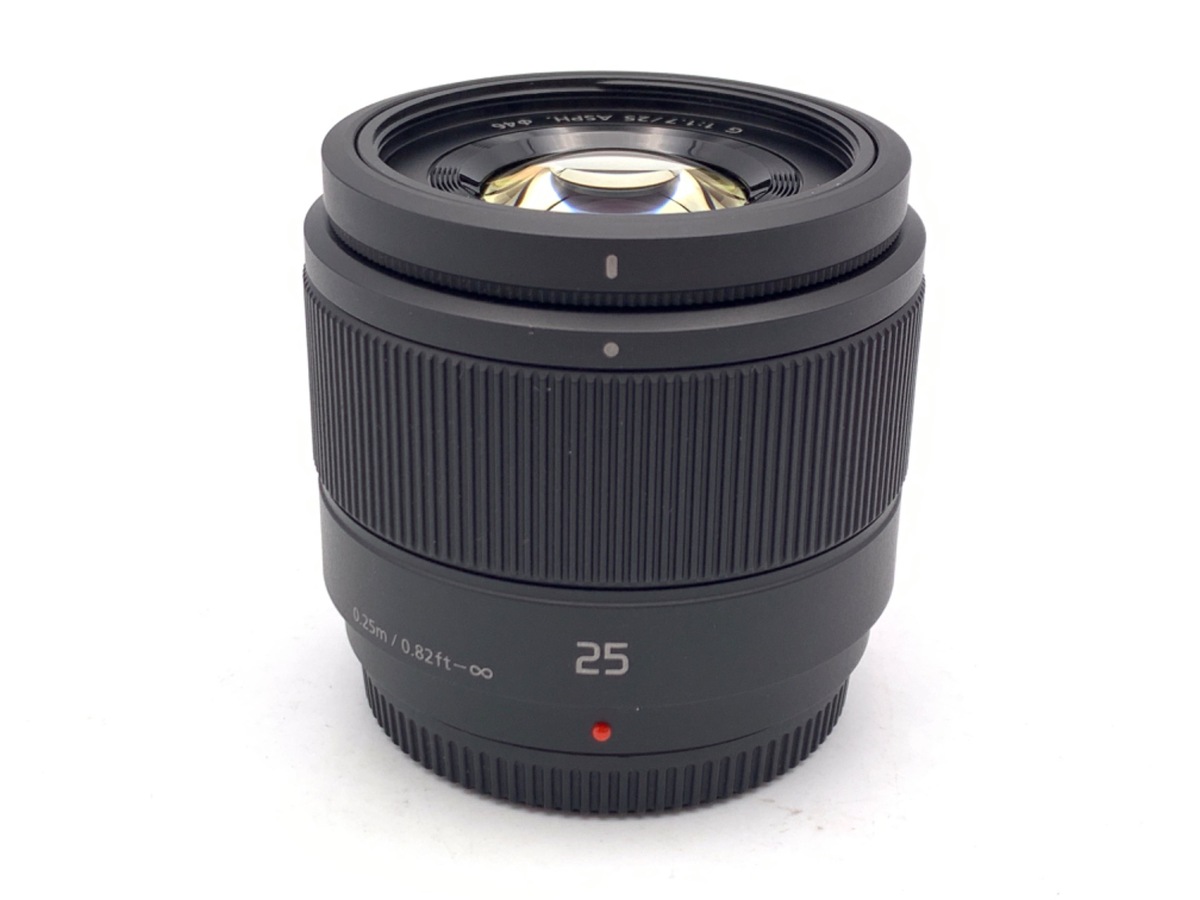 中古：AB(良品)】パナソニック LUMIX G 25mm F1.7 ASPH. [H-H025K