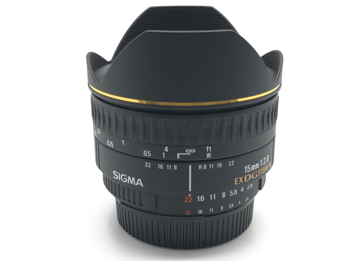 中古】シグマ 15mm F2.8 EX DG DIAGONAL FISHEYE ニコン用 在庫一覧