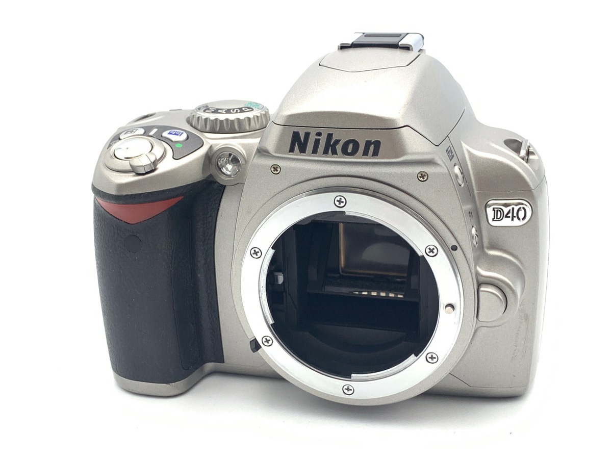 ❤即購入1000円OFF❤ ニコン Nikon D40 感性に寄り添う銀色