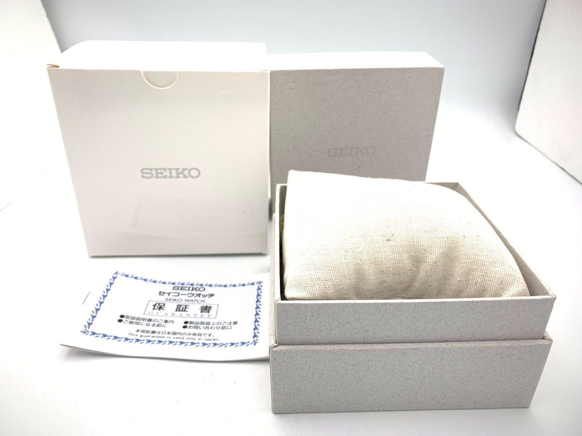 セイコー プロスペックス ブラック SBEJ011/6R54-00D0 ステンレススティール