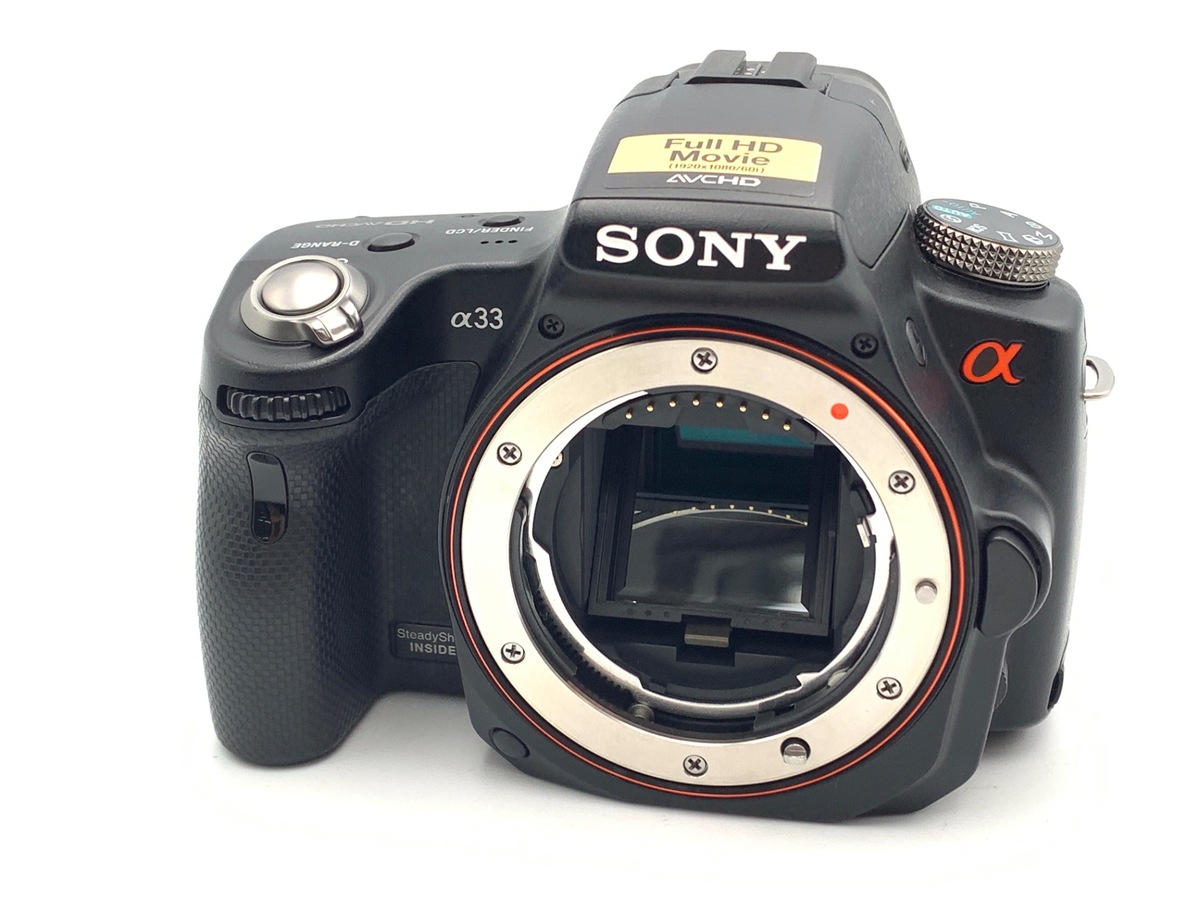 SONY α33 デジタル一眼レフカメラ　ジャンク品 SONY - 【ジャンク】SONY α33 カメラ本体のみの通販 by skhttake's