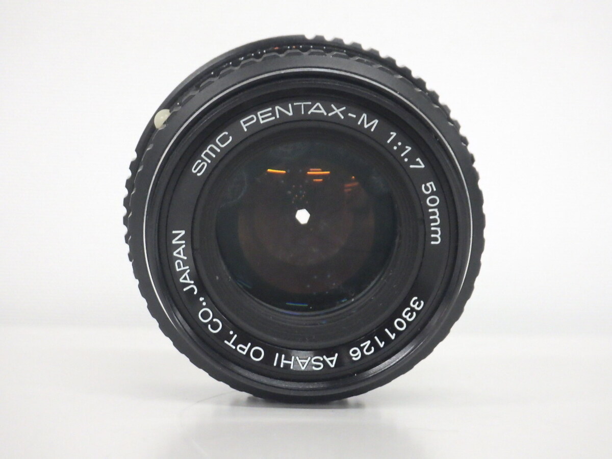 中古：C(やや難あり)】ペンタックス smc PENTAX-M 50mm F1.7