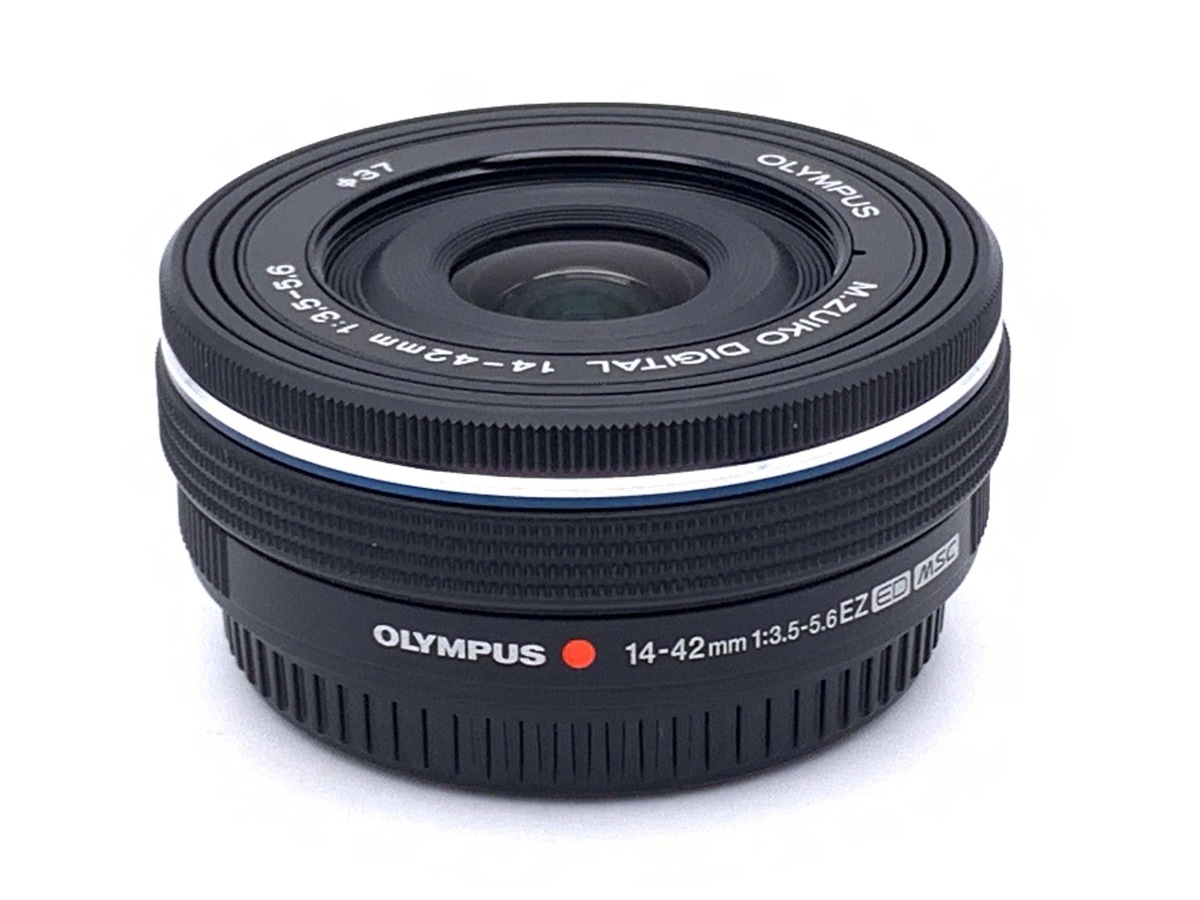 中古】オリンパス M.ZUIKO DIGITAL ED 14-42mm F3.5-5.6 EZ ブラック