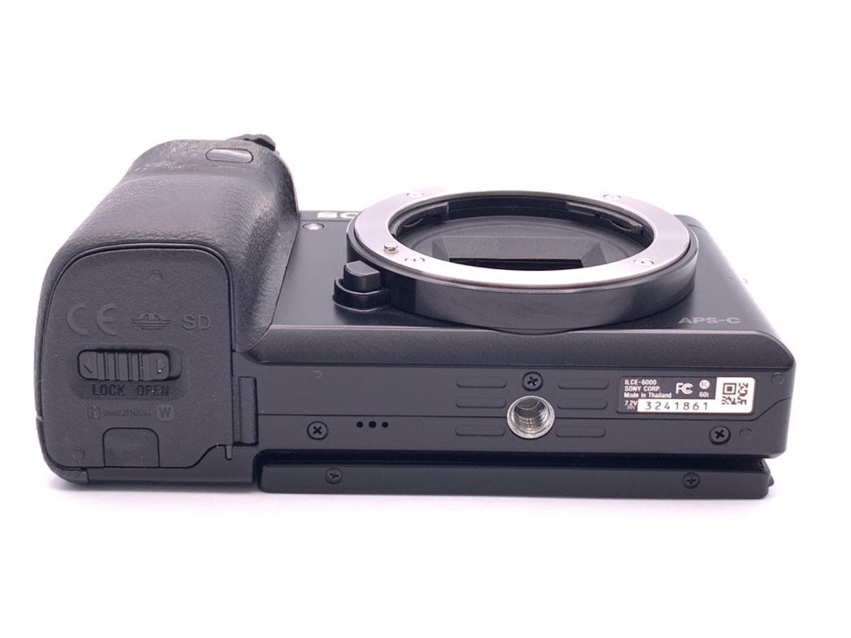 SONY α6000 ボディ ブラック ILCE-6000 B バッテリー計3個 ヨドバシ.com - ソニー SONY ILCE-6000 B [α6000 (アルファ6000