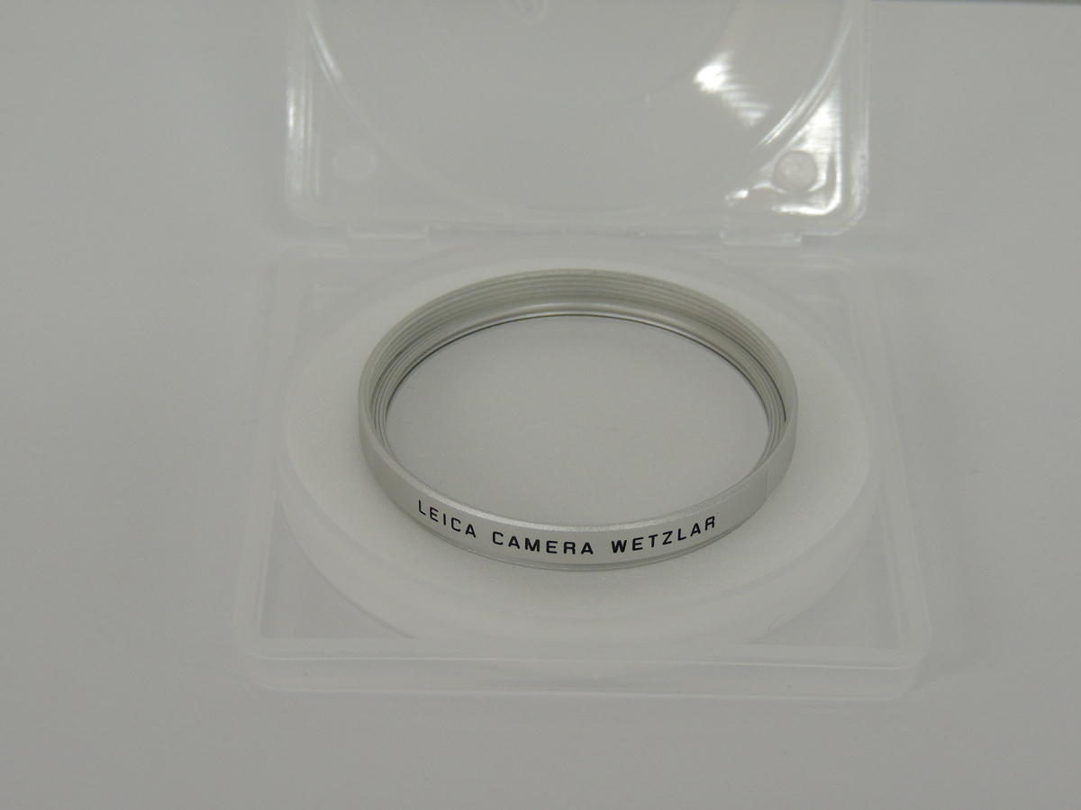 LEICA - LEICA  E46 UVa II 13034 Silver フィルター Leica E46 UVa II Filter (Silver) 13034 B&H Photo Video