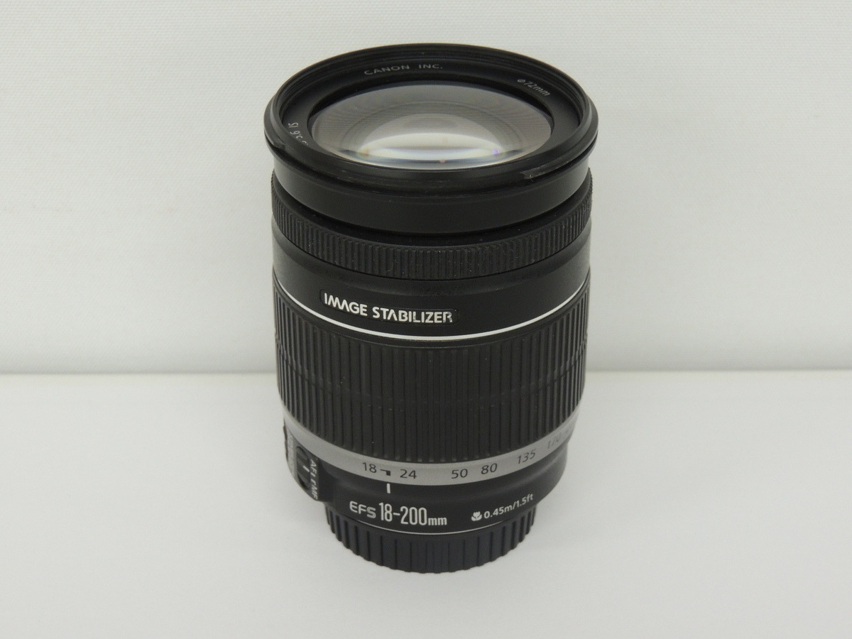 CANON EFS18-200mm f3.5 - 5.6 IS 望遠レンズ カメラレンズ EF-S18-200mm F3.5-5.6 IS APS-C用 ブラック [キヤノンEF