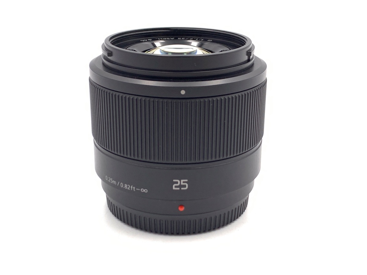 LUMIX G 25mm/F1.7 ASPH. H-H025-K [ブラック] 中古価格比較 - 価格.com