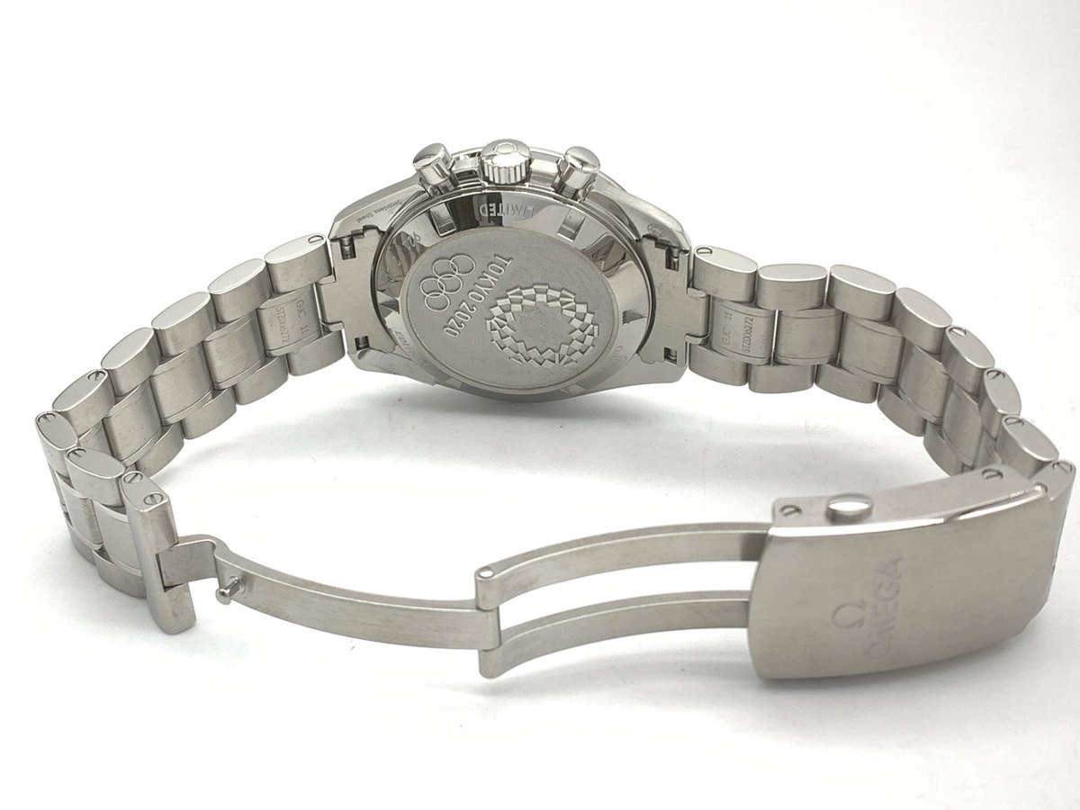 オメガ(OMEGA) スピードマスター ホワイト 522.30.42.30.06.001 ステンレススティール 東京2020