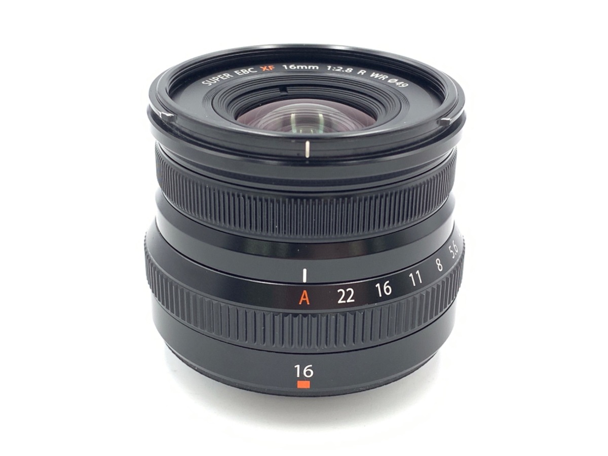 フジノンレンズ XF16mmF2.8 R WR [ブラック] 中古価格比較 - 価格.com