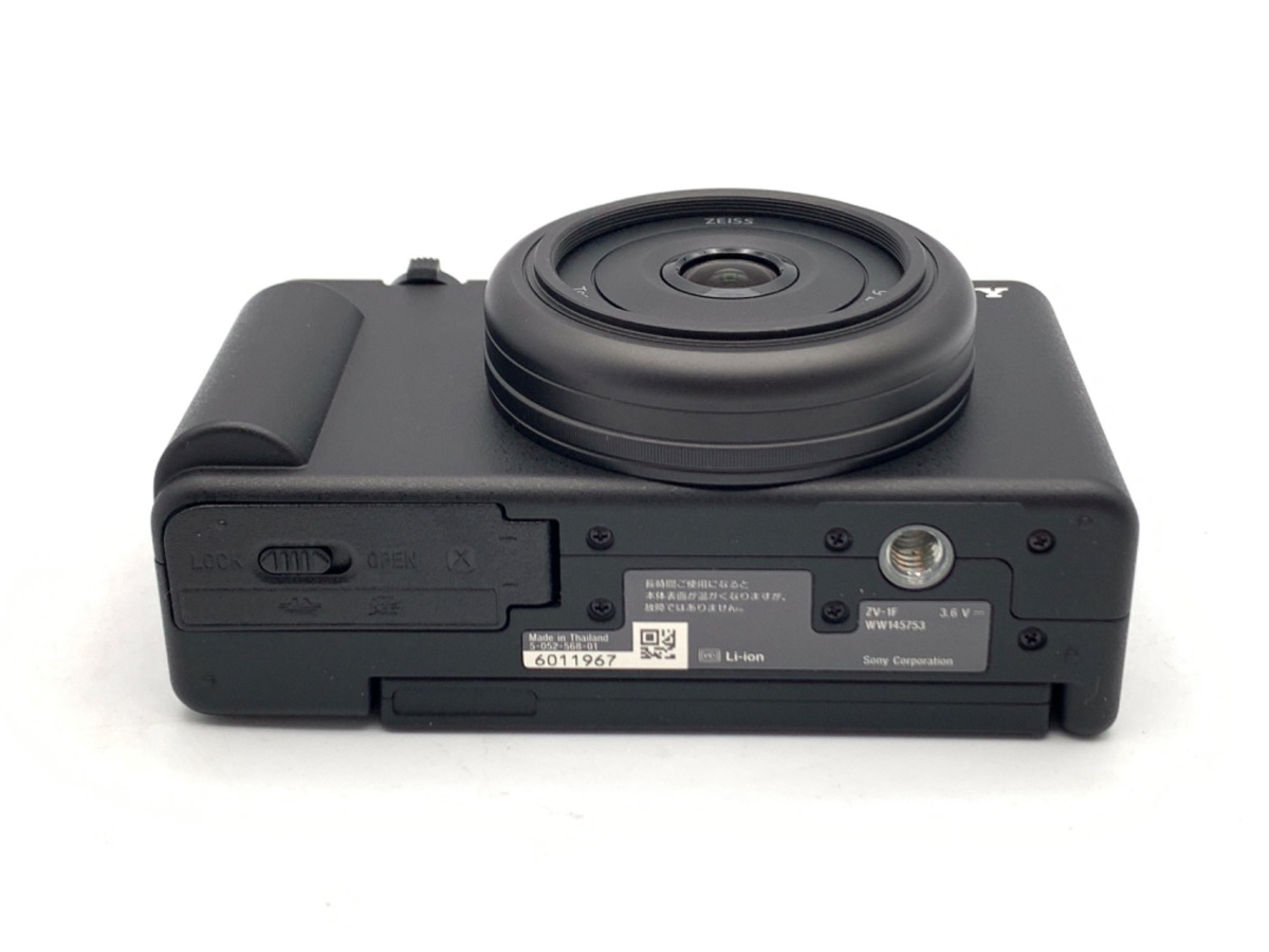 中古：A(美品)】ソニー VLOGCAM ZV-1F B ブラック | 2445130096796