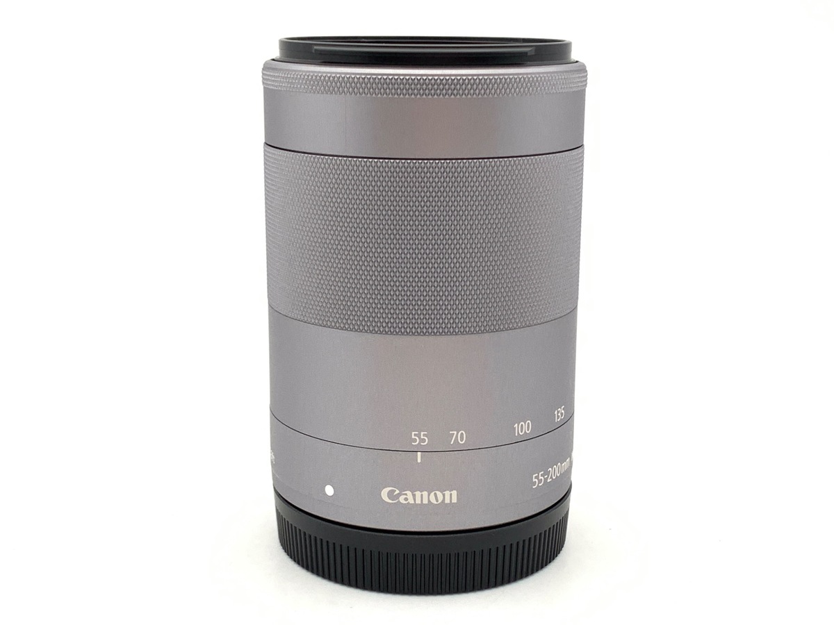 中古：A(美品)】キヤノン EF-M55-200mm F4.5-6.3 IS STM シルバー 