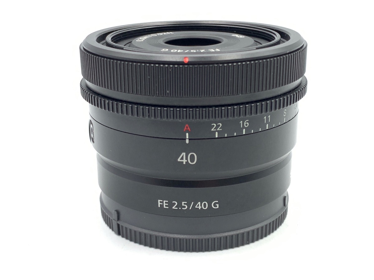 美品　SONY FE 40mm F2.5G SEL 40F25G FE 40mm F2.5 G SEL40F25G 中古価格比較 - 価格.com