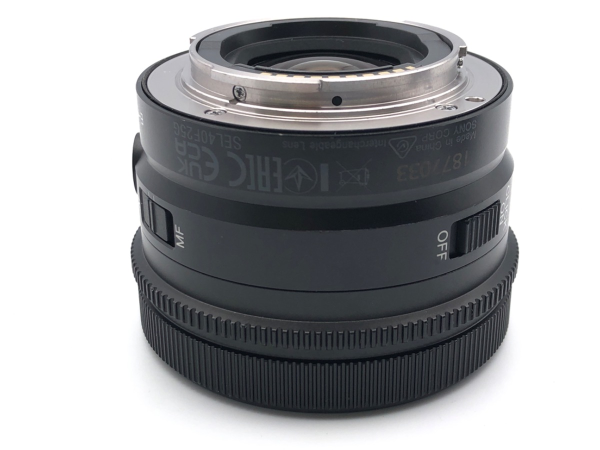 中古】ソニー FE 40mm F2.5 G [SEL40F25G]｜｜カメラのキタムラネット