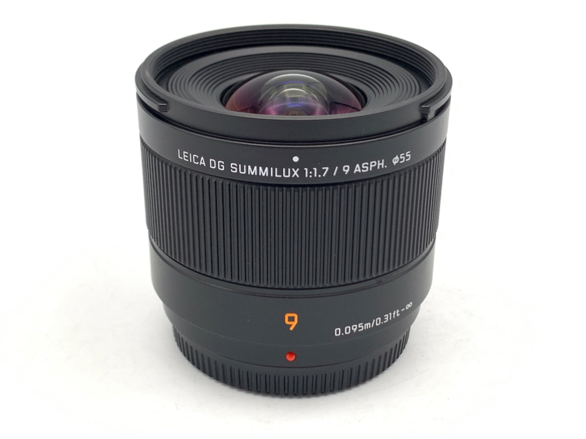 中古】パナソニック LEICA DG SUMMILUX 9mm/F1.7 ASPH. [H-X09] 在庫