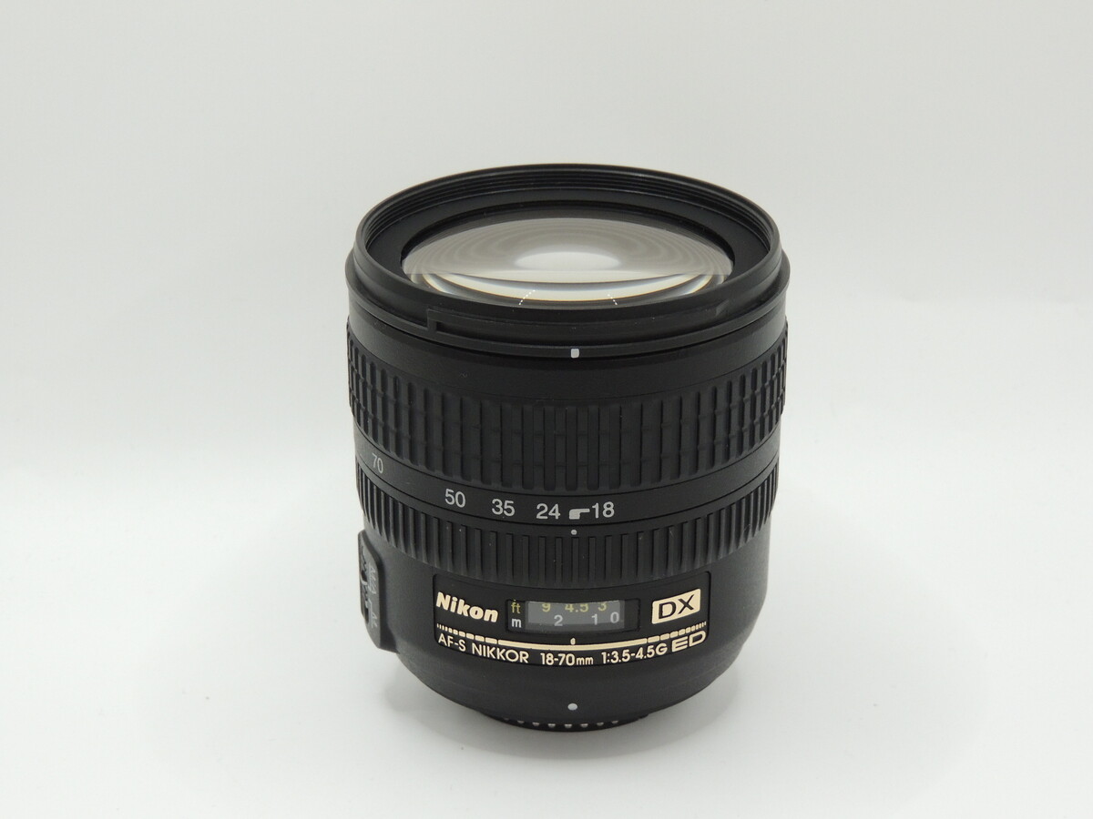中古】ニコン AF-S DX Zoom Nikkor ED 18-70mmF3.5-4.5G（IF） 在庫