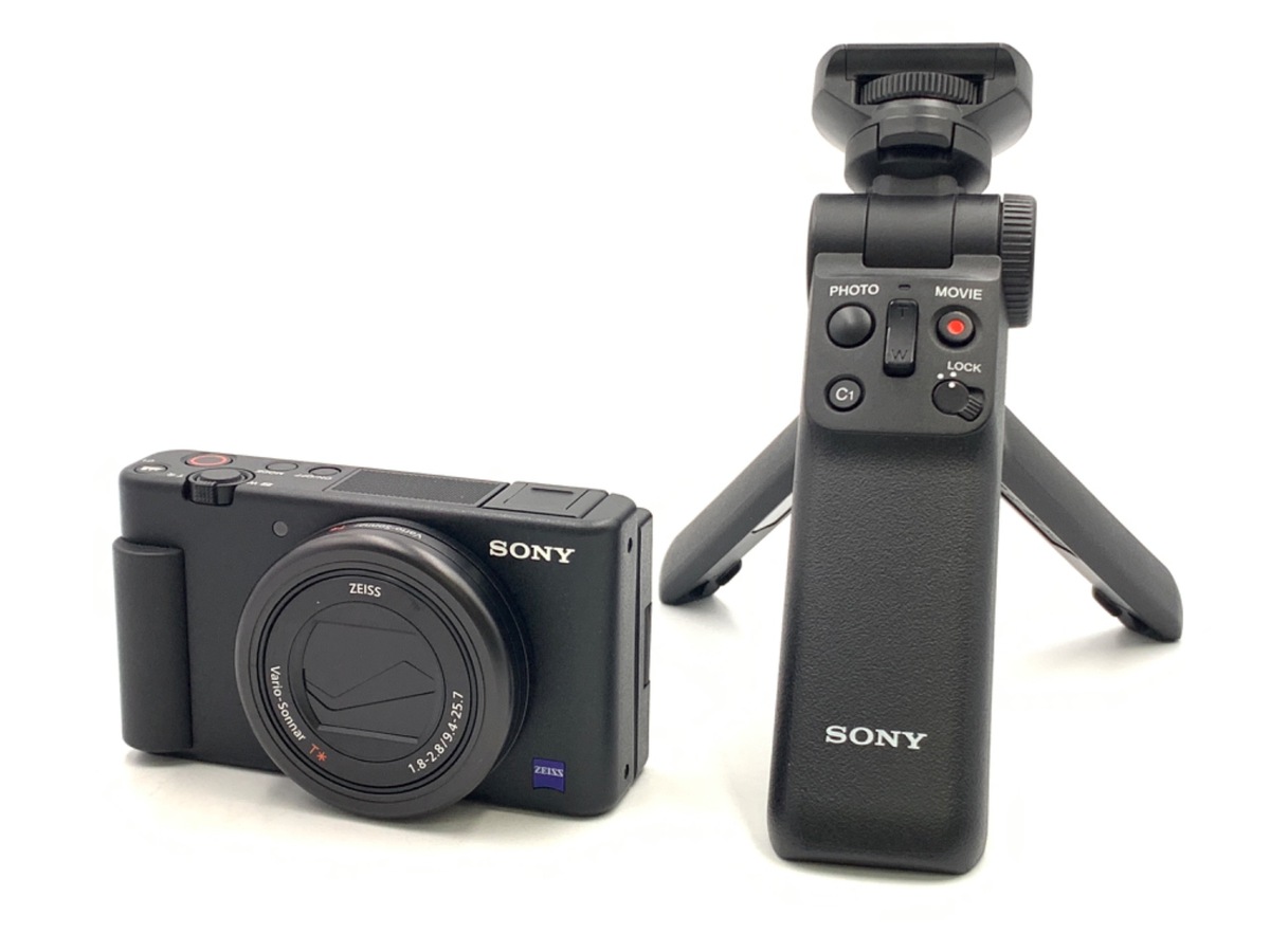 【買得】SONY VLOGCAM ZV-1 本体 グリップキッド　付属品多数有り 買得】SONY VLOGCAM ZV-1 本体 グリップキッド 付属品多数有り