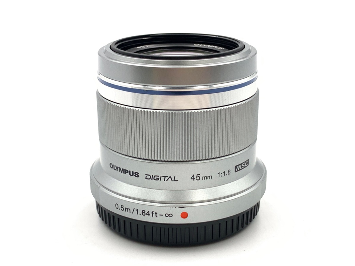 中古：AB(良品)】オリンパス M.ZUIKO DIGITAL 45mm F1.8 シルバー