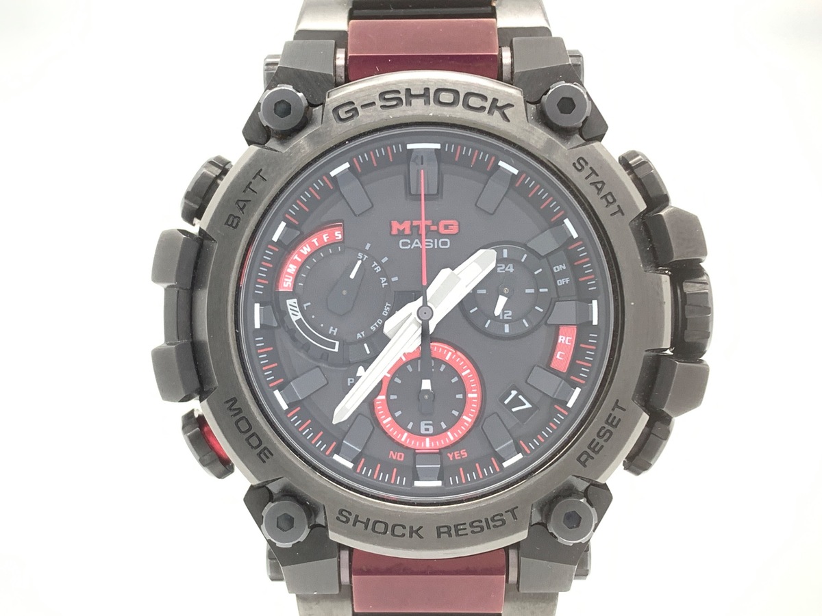 中古：B(並品)】カシオ G-SHOCK MT-G ブラック MTG-B3000BD-1AJF