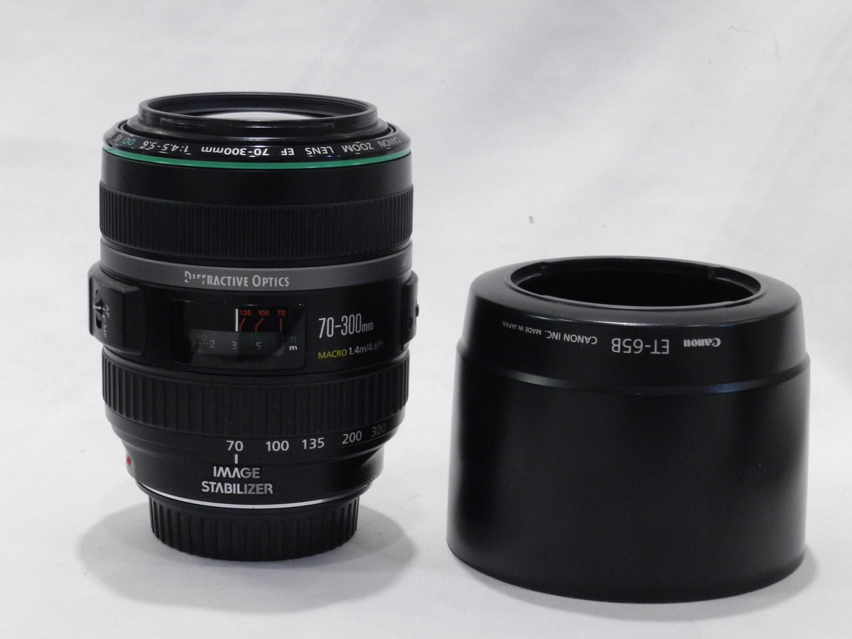 超美品キャノンEF70-300mm F4.5-5.6DO IS USMフルサイズ EF70-300mm F4-5.6 IS USM - キヤノンカメラミュージアム