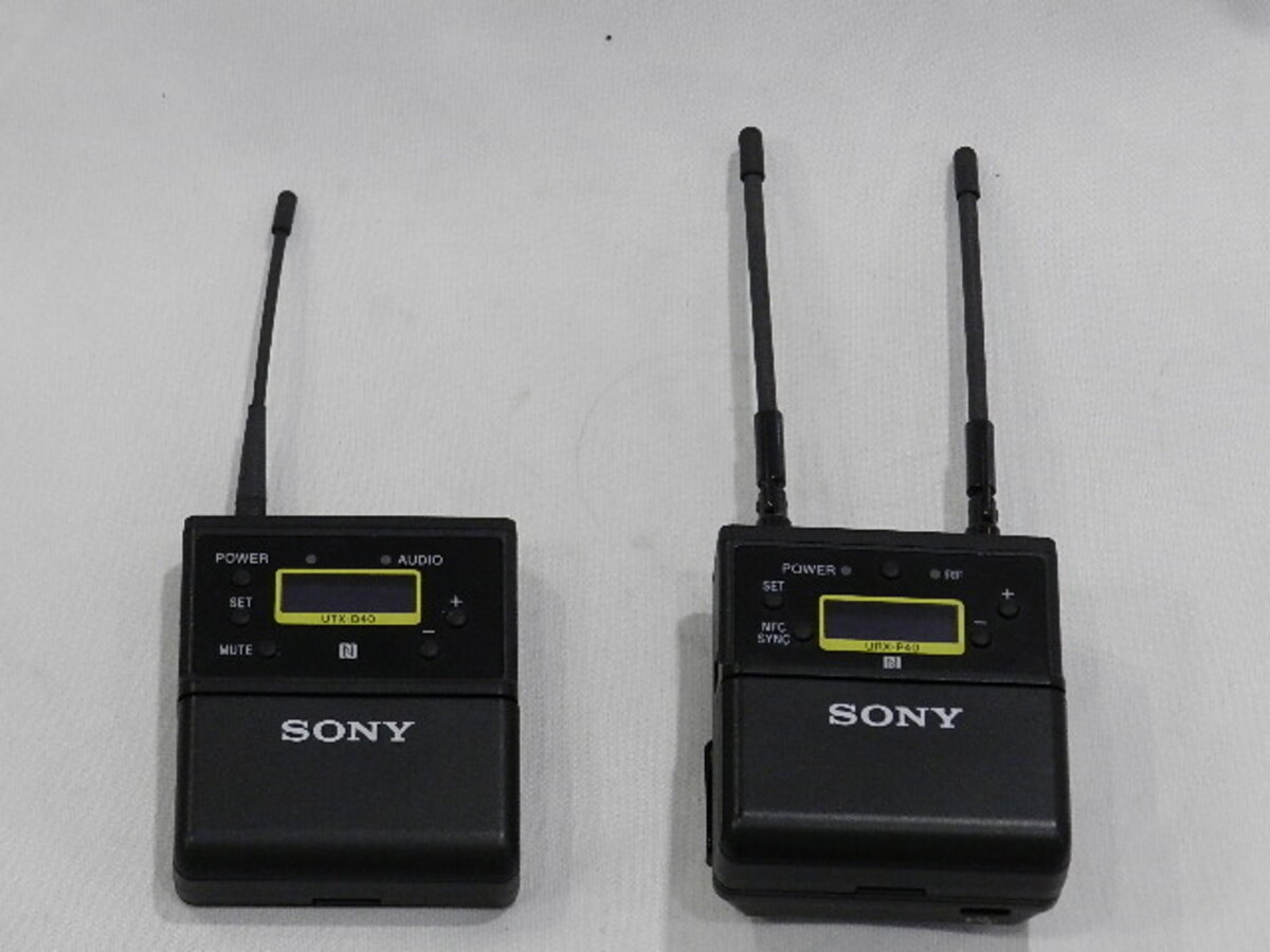 中古：B(並品)】ソニー ワイヤレスマイクロホンパッケージ UWP-D21