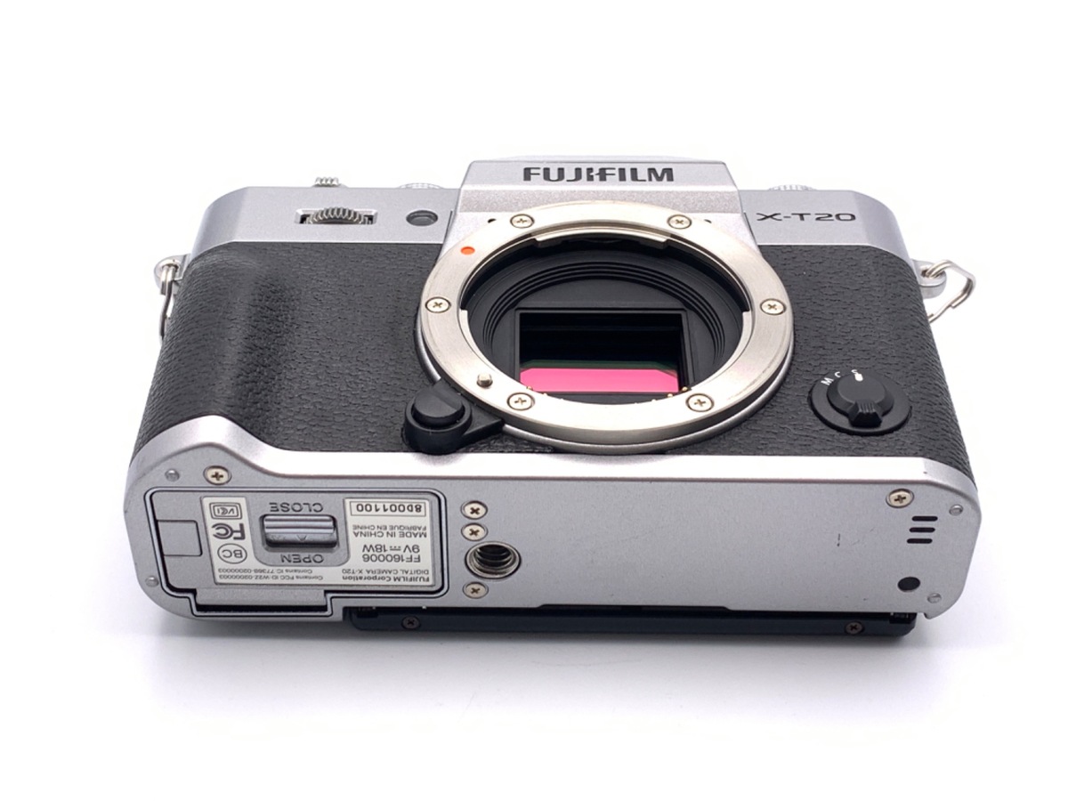 FUJIFILM X-T20 シルバー 中古 FUJIFILM 富士フイルム ミラーレス X-T20 ボディ シルバー Wi-Fi