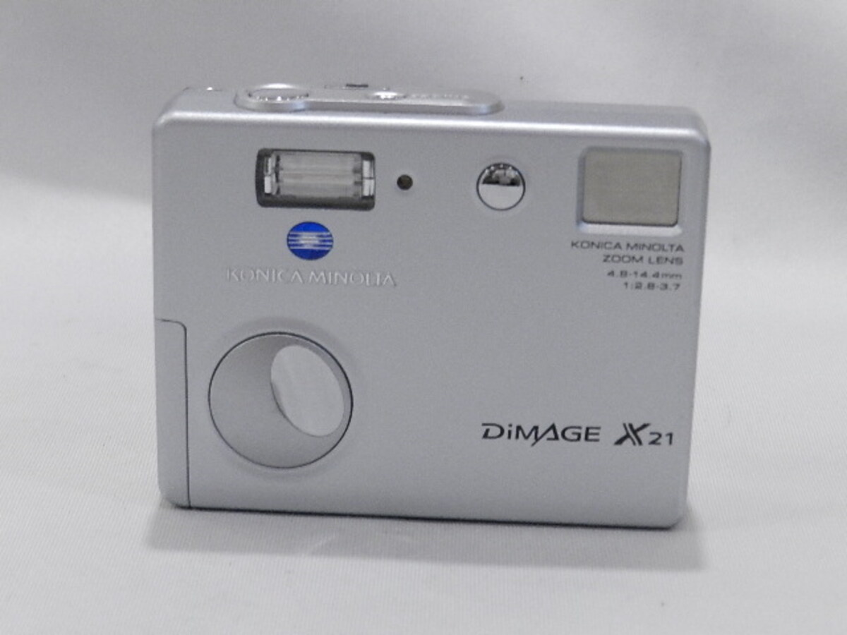 KONICAMINOLTA DIMAGE X21 デジタルカメラ デジカメ 2.0メガピクセルデジタルカメラ「コニカミノルタ DiMAGE X21」新