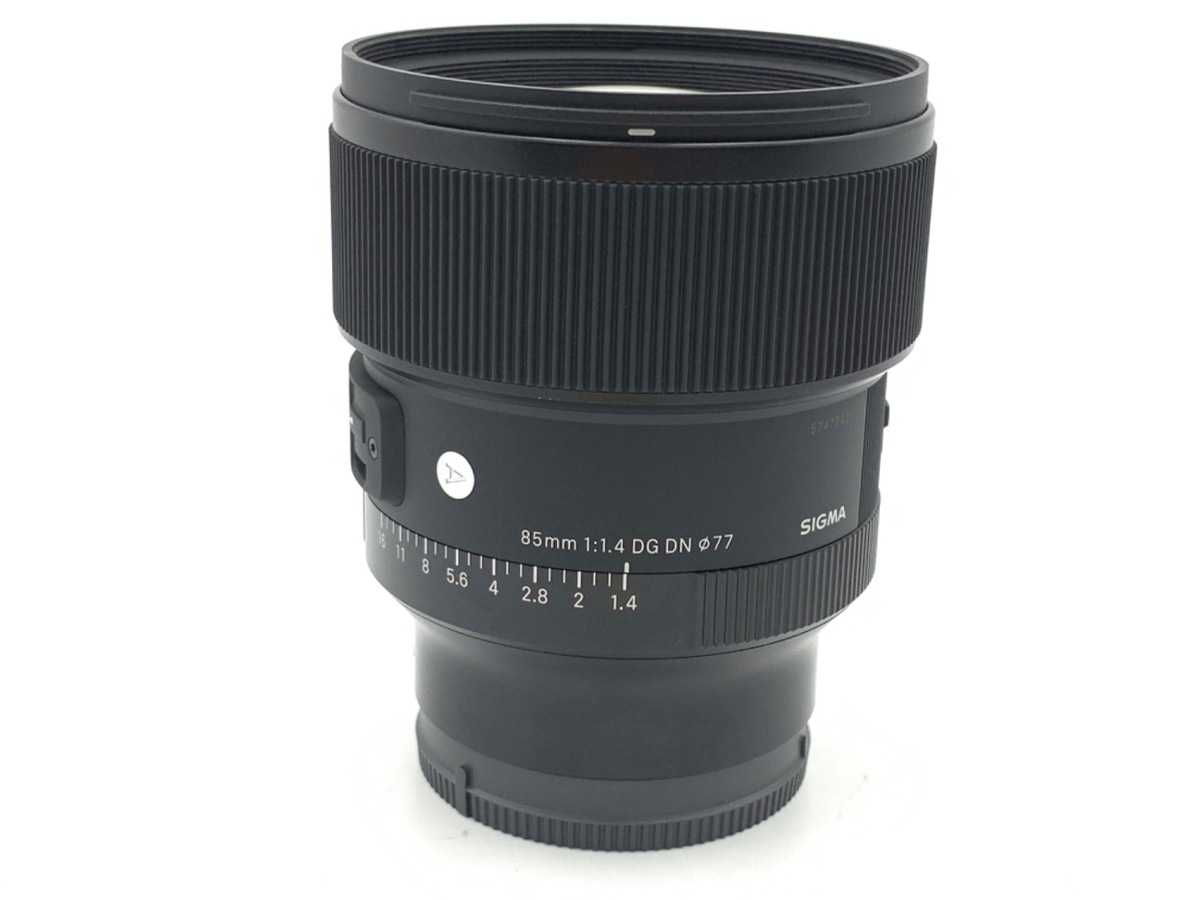 中古　SIGMA Art 85mm F1.4 DG DNレンズ　sony E 85mm F1.4 DG DN [ソニーE用] 中古価格比較 - 価格.com